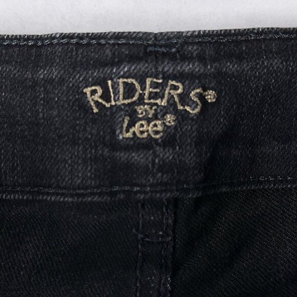 Riders By Lee Women's Black Midrise Bootcut Size 14M - Picture 7 of 13